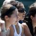 The Greenhills team watches the High School tennis regional tounament on Thursday, May 16. Daniel Brenner I AnnArbor.com